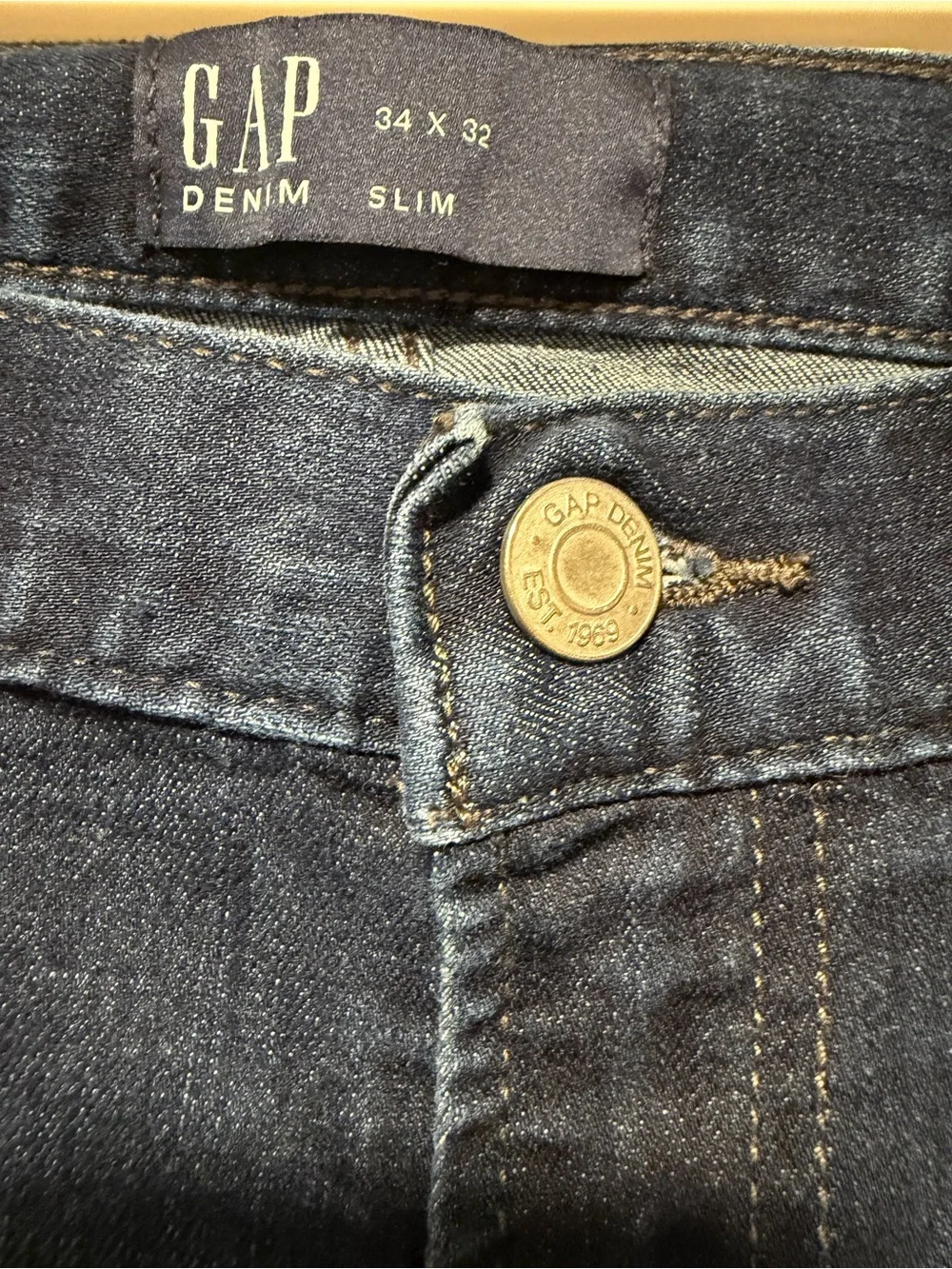 GAP Mens Slim Jeans 34x32